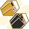 Honey Keeper Beehive 10 Frame Complete Box Kit Coated in 100% Beeswax (Waxed Boxes, 2 Deep and 1 Medium) with Wooden Frames and Waxed Foundations for Langstroth Beekeeping